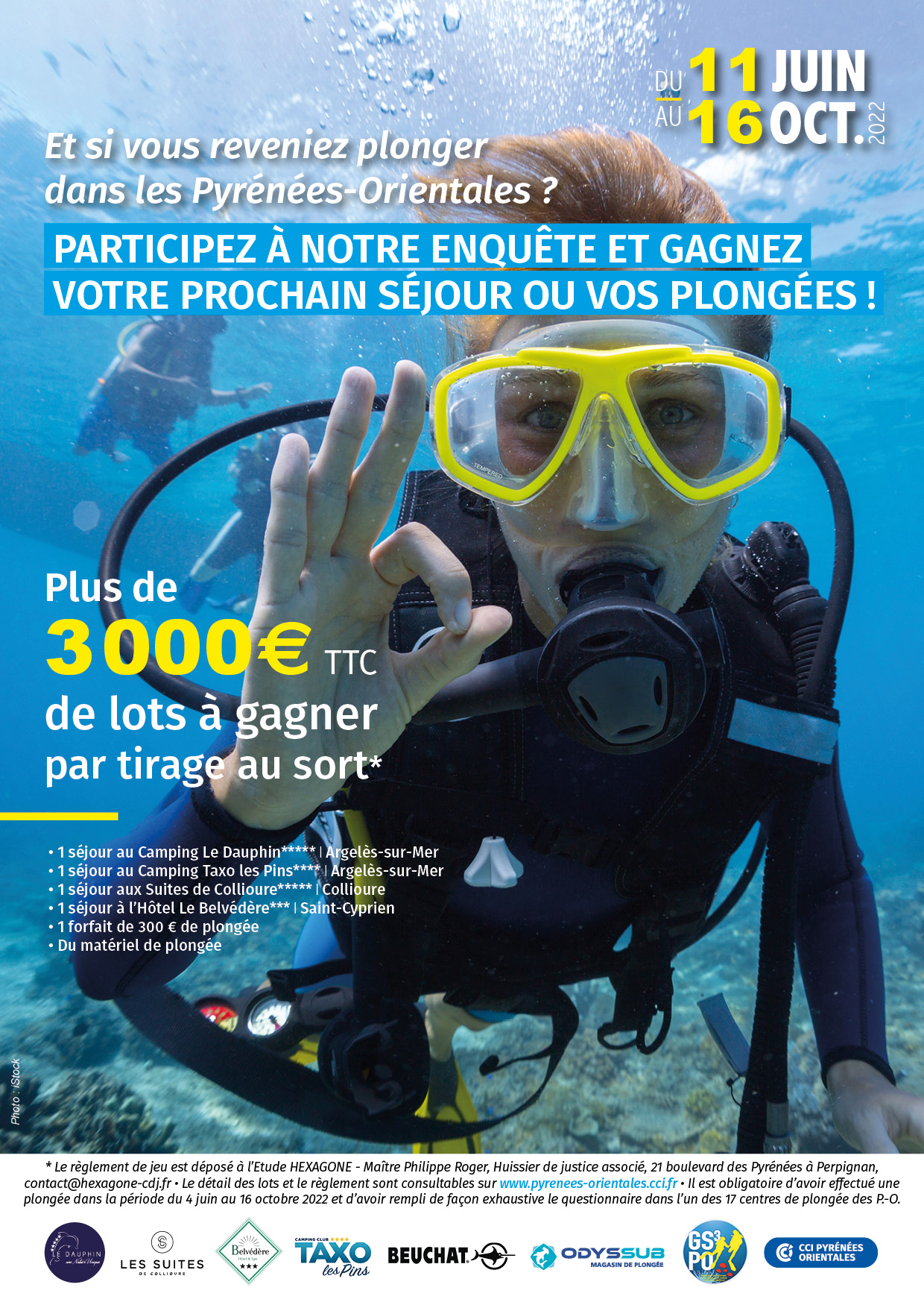 Affiche enquête de plongée 